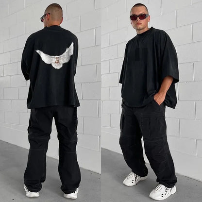 Camisa Oversize Kanye West Yeezy Gap Dove