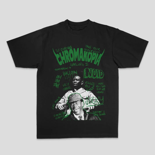 Camisa Tyler The Creator Chromakopia Tracklist