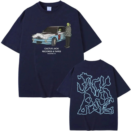 Camisa CJ Records & Tapes