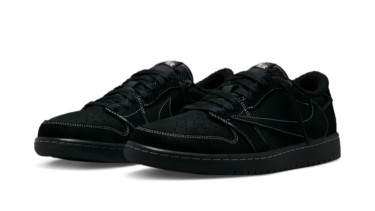 Air Jordan 1 Low x Travis Scott Black Phantom