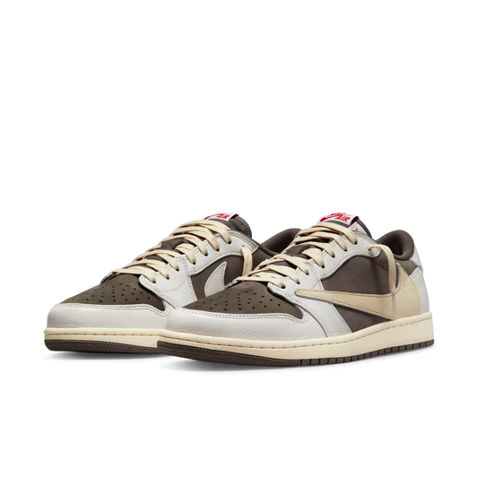 Air Jordan 1 Low X Travis Scott Sail and Ridgerock